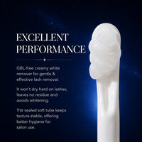 Crème Adhésive Dissolvante Gollee pour Extensions de Cils – Lotion Écologique Parfumée aux Fruits, Nettoyage Végétal, Séchage Rapide, Sûre