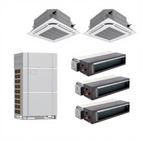 Climatiseur VRF multi-split numérique commercial à onduleur DC 25,2 kW avec moteur et R-410A pour bureaux et hôtels