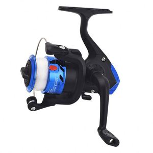 Moulinet de pêche à la ligne en nylon de type 200, bobine à gauche, corps en plastique, pour la pêche en eau salée, idéal pour le commerce transfrontalier - Product Image 1