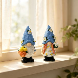 Figurine de gnome citron en résine, <span class=keywords><strong>sans</strong></span> <span class=keywords><strong>visage</strong></span>, pour décoration de table, cadeau mignon saisonnier, vente en gros d'usine - Product Image 5