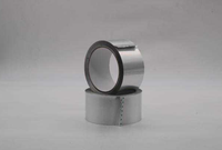 Ruban adhésif en aluminium sans support industriel Jindiao |   Protection thermique en argent pour les tuyaux de CVC avec service de découpe