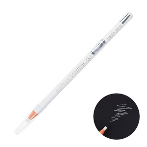 Crayon à sourcils blanc waterproof pour le traçage des sourcils PMU, idéal pour la microblading et la conception de formes en maquillage permanent - Product Image 6