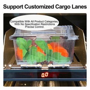 Distributore Automatico Digitale per Alimenti Freschi con Due Scomparti e Schermo Touch da 32 Pollici per Insalata, Frutta e Verdura, per Uso Esterno in Ospedali - Product Image 5