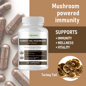 Healthife Groothandel Hoogwaardige Coriolus Versicolor Kalkoenstaart Champignoncapsules - Product Image 3