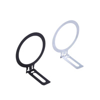 Support de téléphone portable magnétique caché en alliage d'acier au carbone, fixation adhésive arrière, pliable, rotatif, universel et portable