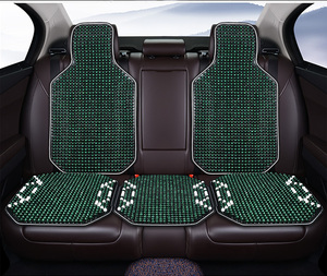 High Quality Wholesale Breathable Summer Universal 5-<b>Seats</b> Natural Wooden <b>Bead</b> Car <b>Seat</b> Cushion <b>Cover</b> - Product Image 4
