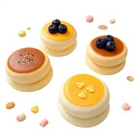 Crème soufflée réaliste en forme de boue, jouet anti-stress à presser, style gâteau, pour une décompression ultime