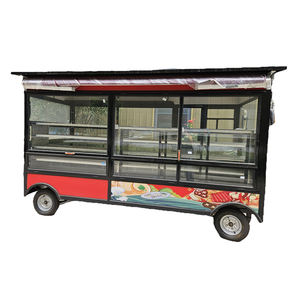 Remorques de camion de restauration rapide mobiles personnalisées chariot de nourriture à café et crème glacée entièrement équipé camion de nourriture avec cuisine - Product Image 3