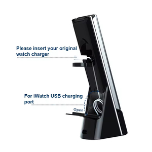 CHXDEV <span class=keywords><strong>Original</strong></span> 15W Tipo-C Cargador inalámbrico de escritorio de carga rápida ABS Protección OVP Lámpara de mesa magnética Producto para el hogar inteligente - Product Image 6