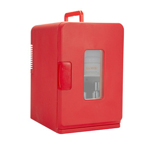 <span class=keywords><strong>Mini</strong></span> réfrigérateur refroidisseur de lait <span class=keywords><strong>avec</strong></span> fonction de refroidissement et de chauffage, sans givre, thermoélectrique, alimenté par batterie, design portable, fenêtre transparente - Product Image 4