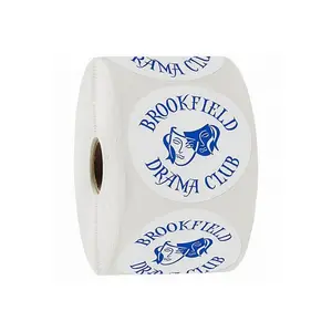 Impresión personalizada de papel adhesivo de cáscara de huevo destructivo, roturas automáticas, buena impresión, rollo de etiquetas <span class=keywords><strong>UDV</strong></span>, etiquetas de embalaje - Product Image 1