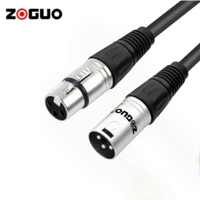 Standard XLR 3 Pin Male to Female Microphone Cable Balanced Shielded Cables Wire for Speaker Sound System