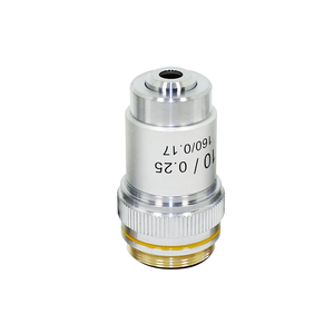 Objectif de <span class=keywords><strong>microscope</strong></span> SCIEDU 4X 10X <span class=keywords><strong>20X</strong></span> <span class=keywords><strong>40X</strong></span> 100X Plan achromatique correcté à l'infini pour laboratoire biologique Inspection industrielle - Product Image 5