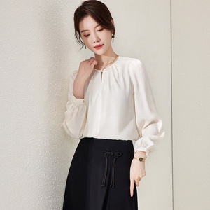 Profesional Original chino Oficina señoras estilos de moda de jóvenes Oficina Tops y blusas para mujeres - Product Image 2