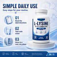 Complément Alimentaire Premium L-Lysine en Comprimés Non-OGM, Meilleure Vente Amazon, Collagène, Immunité, Approvisionnement en Gros