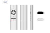 Télécommande universelle anti-choc à code fixe TY-17E pour téléviseurs et projecteurs avec entrée vocale