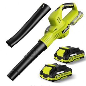 Hot Sale Portable 21V Leaf <b>Blower</b> with Lithium Battery Air Electric Cordless Battery Powered Leaf <b>Blowers</b> for Lawn Care - Product Image 1