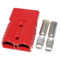 Conector de alimentación de batería 120A 175A Conector de 2 polos Conexión y desconexión rápidas Carcasa roja gris