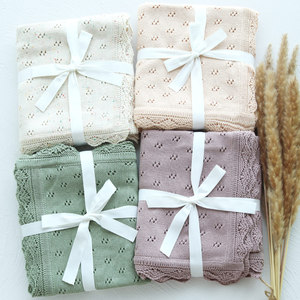 Nuova Coperta in Maglia per Neonati, Comoda e alla Moda, Morbida e Calda, Ideale come Regalo - Product Image 5