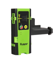 Récepteur laser numérique LCD Huepar LR-6RG Mode extérieur Détecteur laser pour niveau laser à lignes croisées avec pince