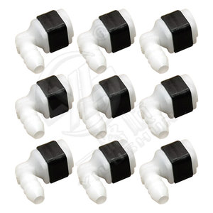 Raccord coudé en plastique pour tuyau d'essuie-glace W243, pour Volkswagen Passat Bora Audi - Product Image 1