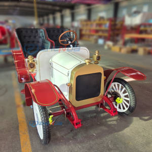 Carro Eléctrico Vintage, Venta Directa de Fábrica, Carrocería Retro Clásica, Vehículo Eléctrico Clásico, Transporte Especial - Product Image 5