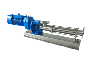 Pompe sanitaire à vis simple, utilisée pour le transfert de liquides sanitaires dans les usines laitières, cosmétiques et agroalimentaires - Product Image 3