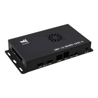 Raspberry Pi CM4 IO Expansion Board Shell Compute Module 4 IO Board Shell avec ventilateur