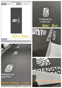 <span class=keywords><strong>Tappeto</strong></span> per Moschea Personalizzato Insonorizzato 100% Poliestere Ecologico Ignifugo Antiscivolo Tappetino da Preghiera per Interni di Alta Qualità - Product Image 2