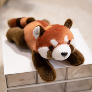 Set di peluche appesantito per amici della foresta, 12 pezzi soffice animali con zampe di perline all'ingrosso per marchi di neonati - Product Image 6