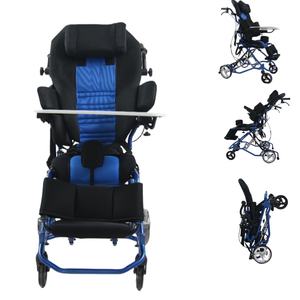 Silla de ruedas para niños con parálisis cerebral, asiento de 30cm de ancho, silla de ruedas ajustable para bebés y niños - Product Image 6