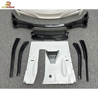 Diffuseur arrière en fibre de carbone style Top Secret pour Nissan GTR R35 2008-2019, lèvre arrière en carbone, kits carrosserie, pièces automobiles