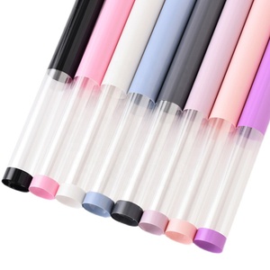 Inunion Hot Bán 58*58Cm Hàn Quốc Hoa Thiết Kế Giấy Gói Cửa Sổ của Thế Giới Hoa Bó Hoa Giấy Gói Cho Người Bán Hoa - Product Image 1