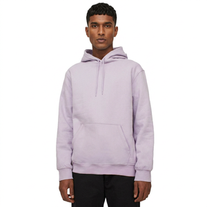 Sweat à capuche pour homme de haute qualité, en polaire polyester/coton, coupe classique, séchage rapide, respirant, thermique pour l'hiver - Product Image 1
