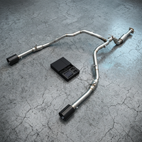 Tuyaux d'échappement à haut débit BOSKA Valvetronic pour Dodge RAM 1500 DT V8 5.7L 2015-2023, silencieux arrière en acier inoxydable 304, 1,5 mm