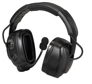 Auriculares Walkie Talkie 3M resistentes detrás de la cabeza <span class=keywords><strong>Boom</strong></span> con micrófono con cancelación de ruido Auriculares especializados PMLN6763A - Product Image 1