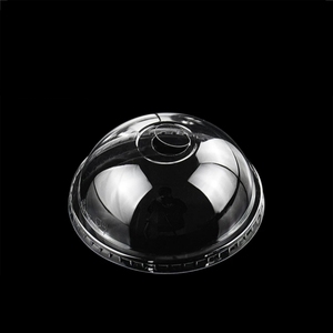 Protège-gobelets délicats incassables en PET écologique 89mm 90-98mm, couvercles anti-fuite sans BPA pour Bubble Tea et jus frais - Product Image 2