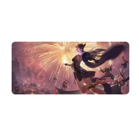 Tapis de souris et tapis de jeu double face anti-dérapant et épaissi pour protection contre les radiations, pour bureau d'ordinateur, en stock