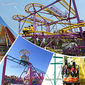 The Storm Chaser Construcción de acero de alta velocidad Montaña rusa para exteriores para Daredevils - Product Image 4