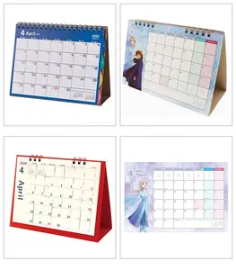 Scatola stampa 2024 planner tasca parete e scrivania strappare il calendario fook