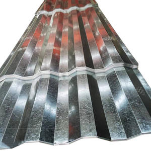 मोटी 0.6mm width800mm छत शीट स्टील शीट रंगीन छत टाइल नालीदार लोहे स्टील शीट - Product Image 2