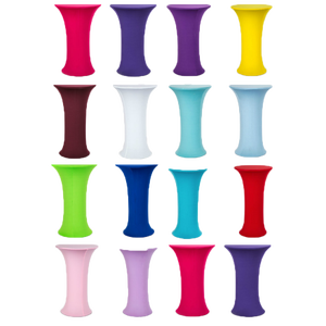 Tiệc cưới 4ft 6ft 8ft 10ft Spandex bảng Bìa Stretch bảng vải vuông Khăn trải bàn cho bên khách sạn nhà hàng - Product Image 1