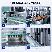 Servomoteur Automatique Liquide Visqueux Épais Aïoli Pesto Sauce Ail Pâte de Gingembre Pompe à Piston Remplisseuse