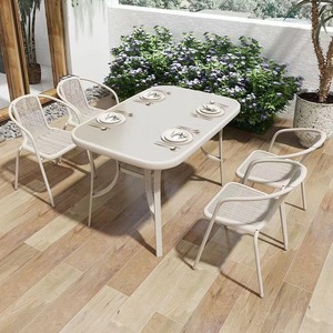 Elegante mesa y sillas compactas <span class=keywords><strong>para</strong></span> una decoración moderna de cafetería y restaurante Nuevo producto a buen precio <span class=keywords><strong>para</strong></span> restaurantes, hoteles y centros comerciales - Product Image 3