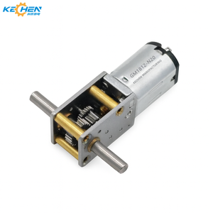 Moteur à engrenages à vis sans fin N20 12 mm 7,4 V 200 tr/min 90 degrés Double arbre Mini DC Boîte de vitesses à angle droit Couple élevé pour la maison intelligente et les appareils intelligents - Product Image 4