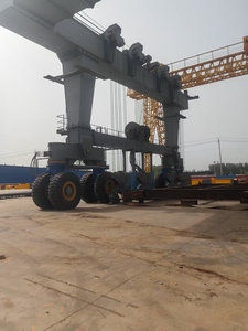 Grúa Móvil <span class=keywords><strong>YAOU</strong></span> de 30T, 50T, 800 Toneladas, 1000T, 1200 Toneladas, Elevador de Barcos con Neumáticos de Goma, Grúa Pórtico Marina, Elevador de Viaje para Yates - Product Image 5