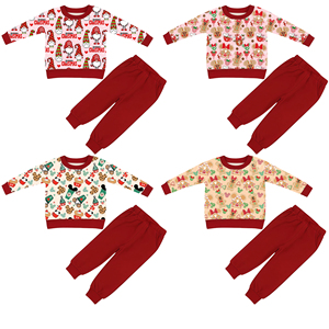 Ensemble <span class=keywords><strong>de</strong></span> jogging décontracté pour filles et garçons Ruidian, vêtements <span class=keywords><strong>de</strong></span> boutique rouges à manches longues, cadeau <span class=keywords><strong>de</strong></span> Noël, tenue à motifs imprimés, ensemble <span class=keywords><strong>de</strong></span> sweat-shirts confortables - Product Image 6