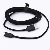 Câble USB vers Type-C pour souris et clavier en paracorde avec taux de polling de 8K