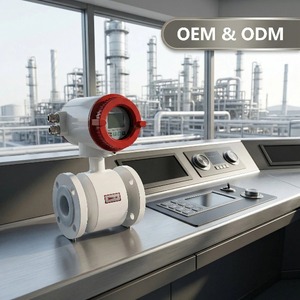 Dn 50 Dn150 Pijpdiameter <span class=keywords><strong>8</strong></span> inch Water Elektromagnetische Debietmeter OEM Flensaansluiting Nauwkeurigheid +/-0,2% voor Rioolwaterzuivering - Product Image 4
