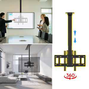 <span class=keywords><strong>Support</strong></span> de levage de <span class=keywords><strong>TV</strong></span> de <span class=keywords><strong>plafond</strong></span> rotatif électrique de 32 à 57 pouces avec réglage automatique de la hauteur Ascenseur de télévision motorisé - Product Image 1